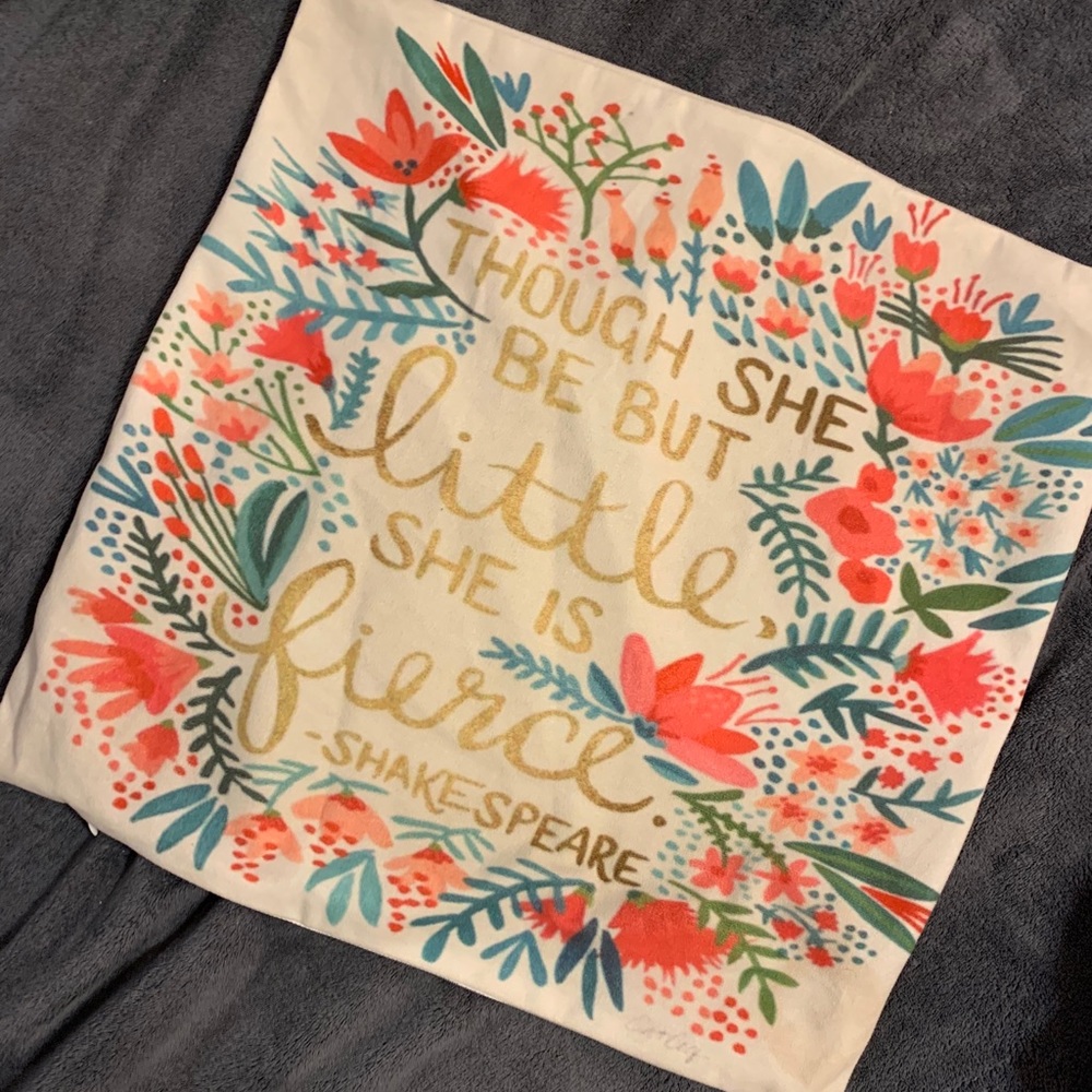 Floral Pillow Cover